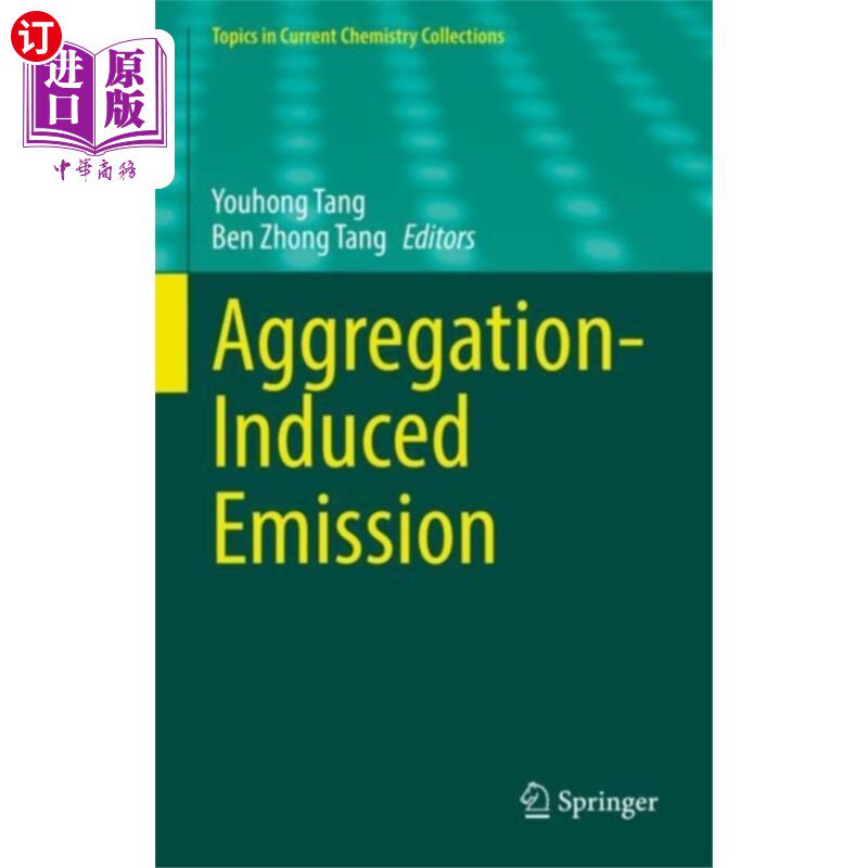 海外直订医药图书古英语 Aggregation-Induced Emission Aggregation-Induced发射