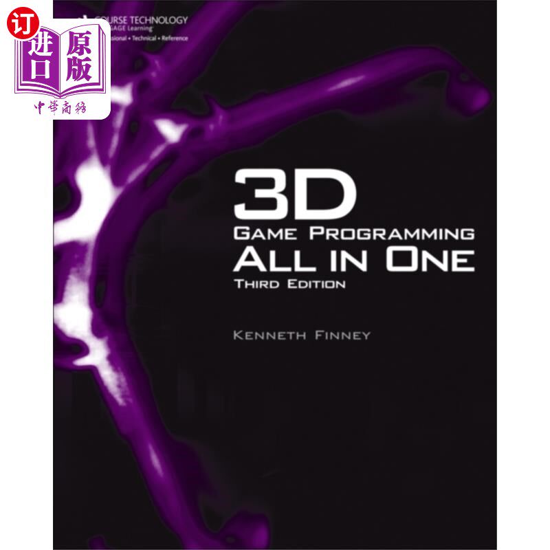 海外直订3D Game Programming All in One, Third Edition 3D游戏编程一体机，第三版
