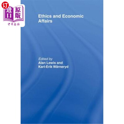 海外直订Ethics and Economic Affairs 伦理与经济事务
