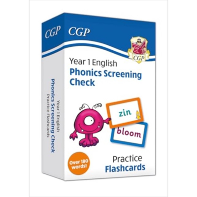 新自然拼读筛查卡片CGP原版