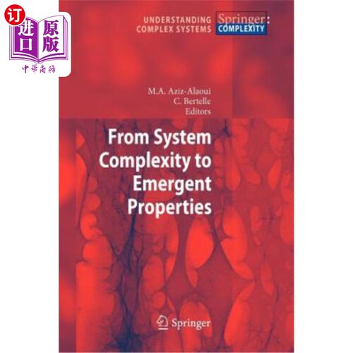 海外直订From System Complexity to Emergent Properties 从系统复杂性到涌现性