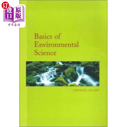 海外直订Basics of Environmental Science 环境科学基础