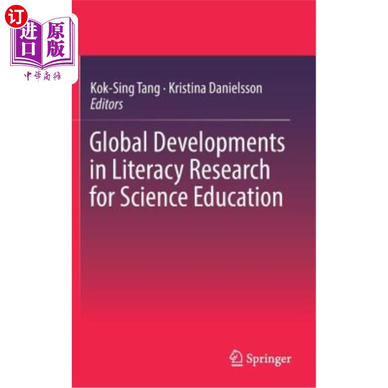 海外直订Global Developments in Literacy Research for Science Education 科学教育扫盲研究的全球发展