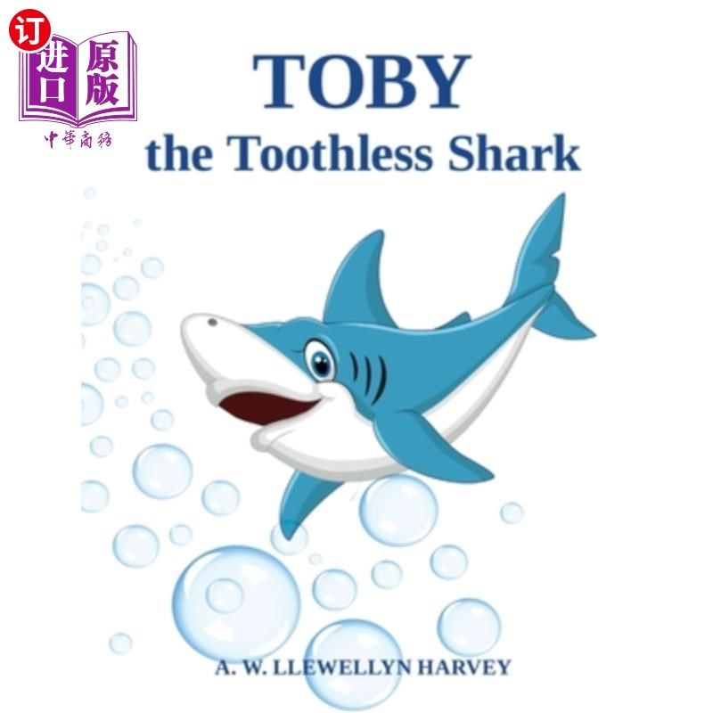 海外直订Toby the Toothless Shark 无牙鲨鱼托比