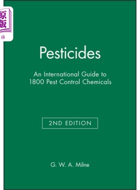 海外直订Pesticides - An International Guide to 1800 Pest... 农药