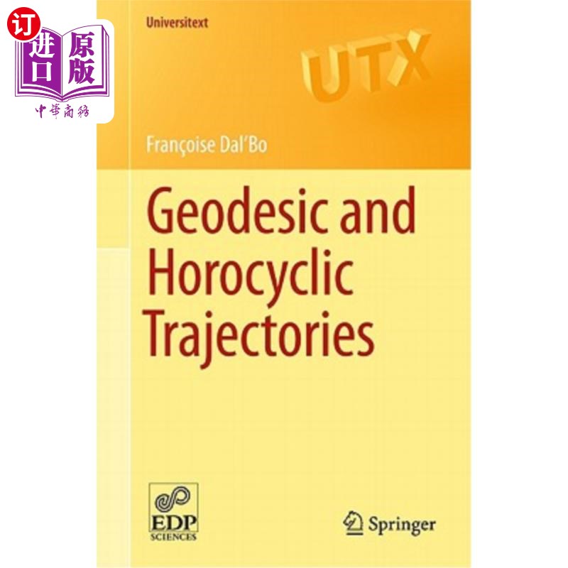 海外直订Geodesic and Horocyclic Trajectories 测地轨道和周期轨道