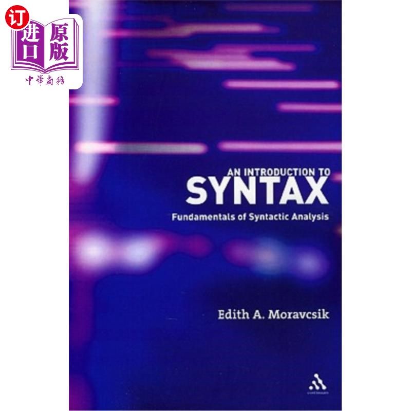 海外直订An Introduction to Syntax: Fundamentals of Syntactic Analysis 句法导论：句法分析的基础