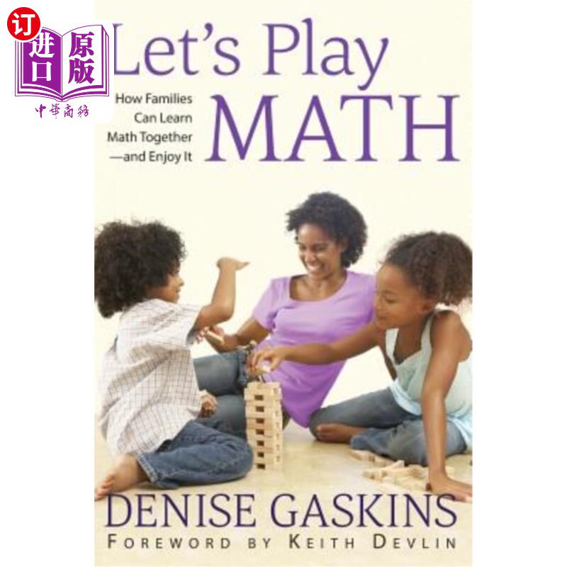海外直订Let's Play Math: How Families Can Learn Math Together and Enjoy It 让我们玩数学:家庭如何一起学习数学并享受