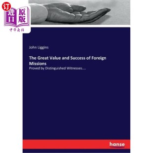 and Success 外国使团 Great 巨大价值和成功 Missions Value Foreign 海外直订The