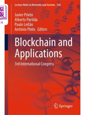 海外直订Blockchain and Applications 区块链和应用程序