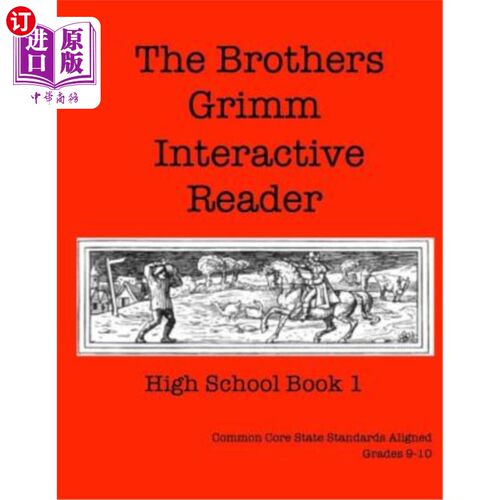 海外直订The Brothers Grimm Interactive Reader: High School Book 1 格林兄弟互动阅读器：高中第一册