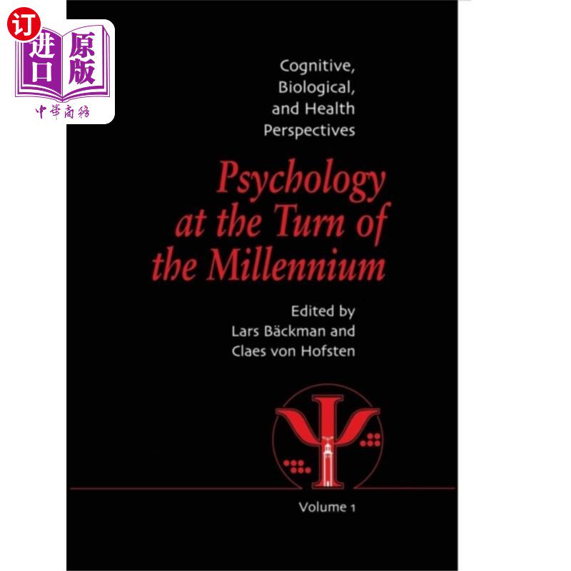 海外直订Psychology at the Turn of the Millennium, Volume... 《世纪之交的心理学》第一卷
