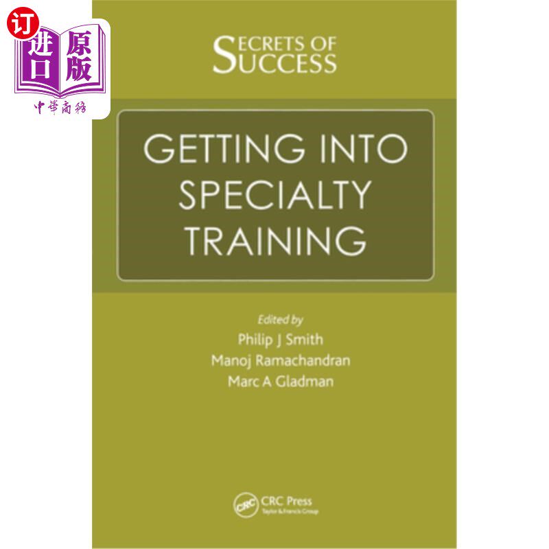 海外直订医药图书Secrets of Success: Getting Into Specialty Training 成功的秘诀:进入专业培训