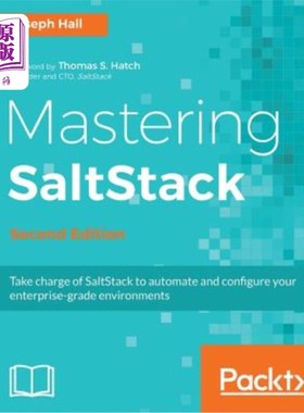 海外直订Mastering SaltStack: Use Salt to the fullest 掌握盐堆：充分利用盐