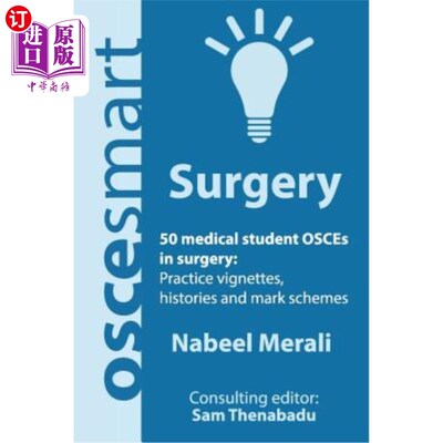海外直订医药图书OSCEsmart - 50 medical student OSCEs in Surgery: Vignettes, histories and mark s osesma