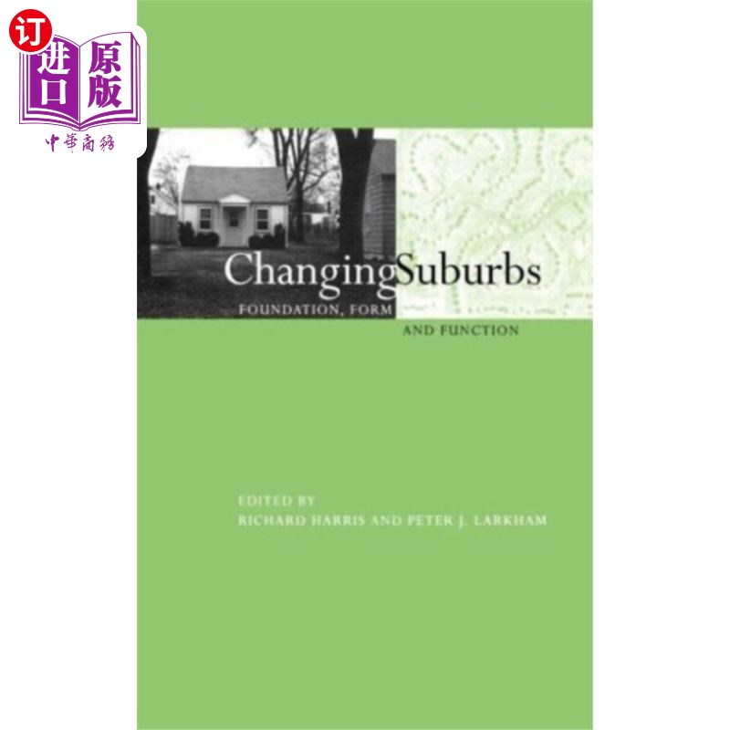 海外直订Changing Suburbs 改变郊区