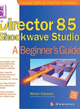 海外直订Director 8.5 Shockwave Studio 导演8.5冲击波工作室