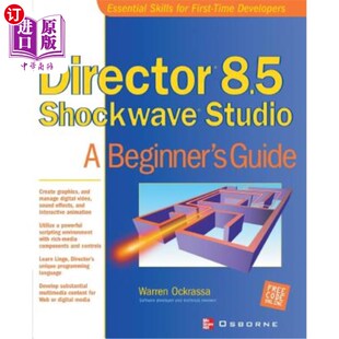 海外直订Director 8.5 Shockwave Studio 导演8.5冲击波工作室