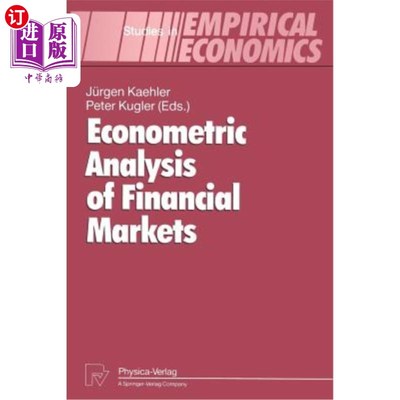 海外直订Econometric Analysis of Financial Markets 金融市场的计量经济学分析