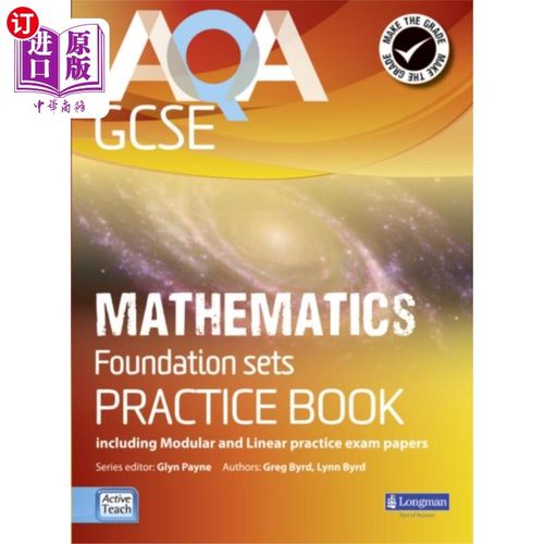 海外直订AQA GCSE Mathematics for Foundation sets Practice Book AQA GCSE基础数学练习册