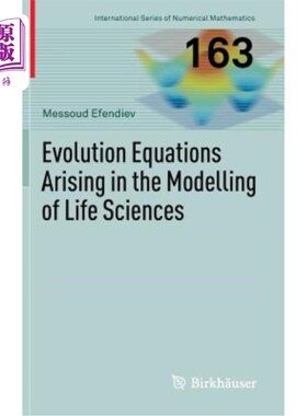 海外直订Evolution Equations Arising in the Modelling of Life Sciences 生命科学建模中的演化方程