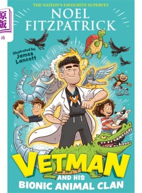 海外直订Vetman and his Bionic Animal Clan Vetman和他的仿生动物部落