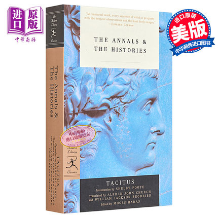 现货 兰登现代图书馆系列 编年史 塔西佗  Mod Lib The Annals And The History 英文原版 Tacitus【中商原版】