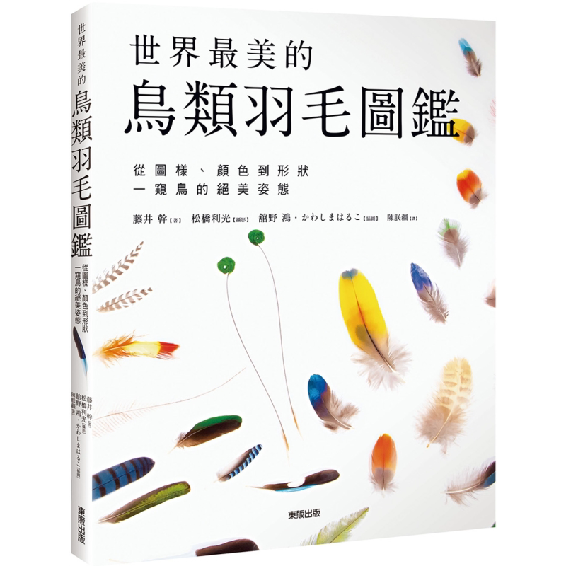 预售 世界*美的鸟类羽毛图鉴 从图样 颜色到形状一窥鸟的绝美姿态 港台原版 藤井干 台湾东贩【中商原版】