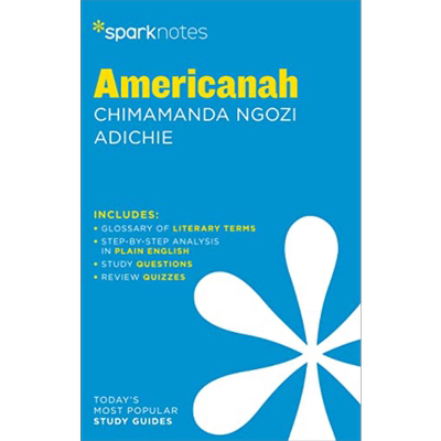 Sparknotes 文学指南 美国人 英文原版 Americanah Sparknotes Literature Guide Sparknotes 经典文学【中商原版】