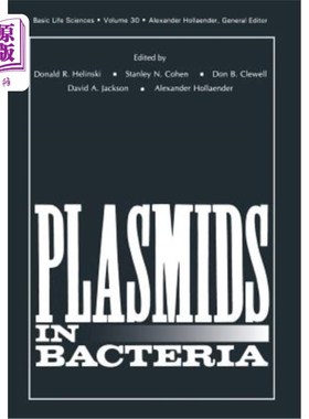 海外直订医药图书Plasmids in Bacteria 细菌中的质粒