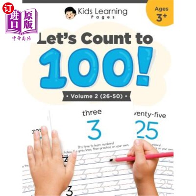 海外直订Let's Count To 100: Volume #2 让我们数到100：卷2