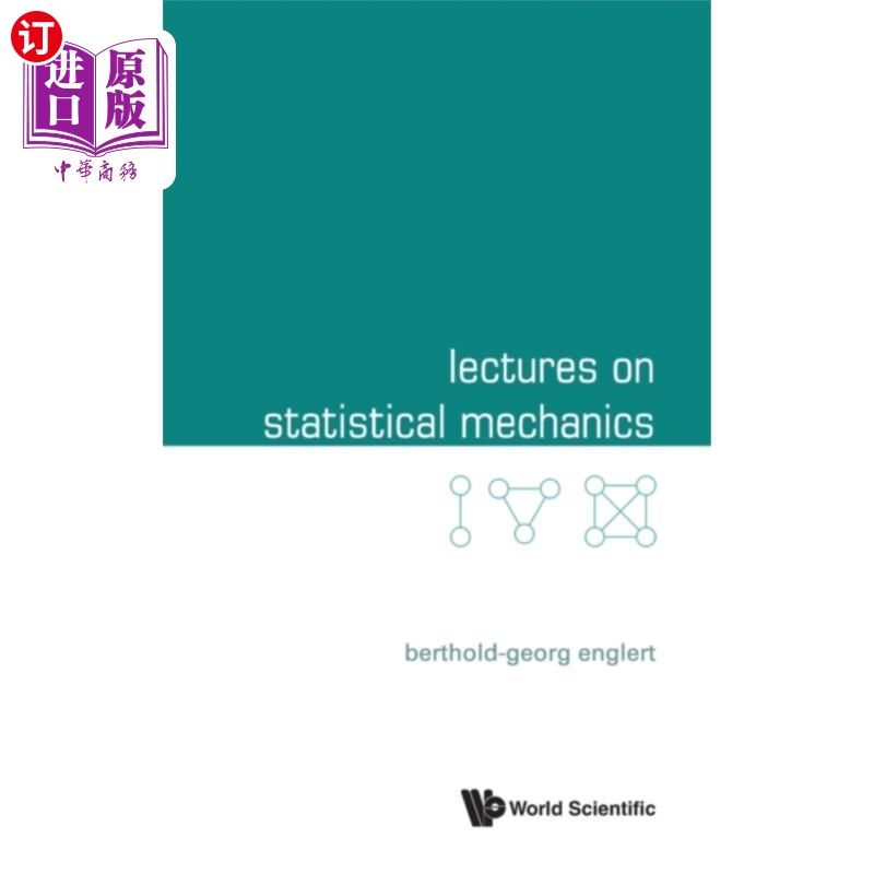海外直订Lectures On Statistical Mechanics 统计力学讲座