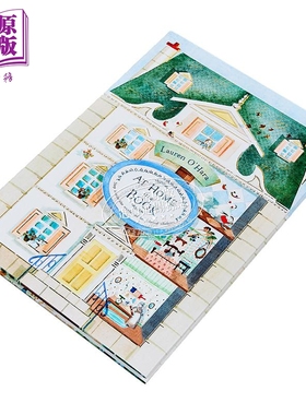 英文原版绘本小初文学经典 文学的房子 Lauren O Hara At Home in a Book 爱丽丝梦游仙境 绿山墙的安妮 福尔摩斯【中商原版】