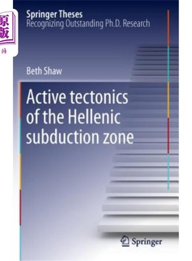 海外直订Active Tectonics of the Hellenic Subduction Zone 希腊俯冲带的活动构造