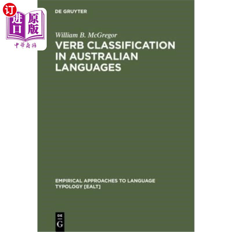 海外直订verb classification in australian languages 澳大利亚语言