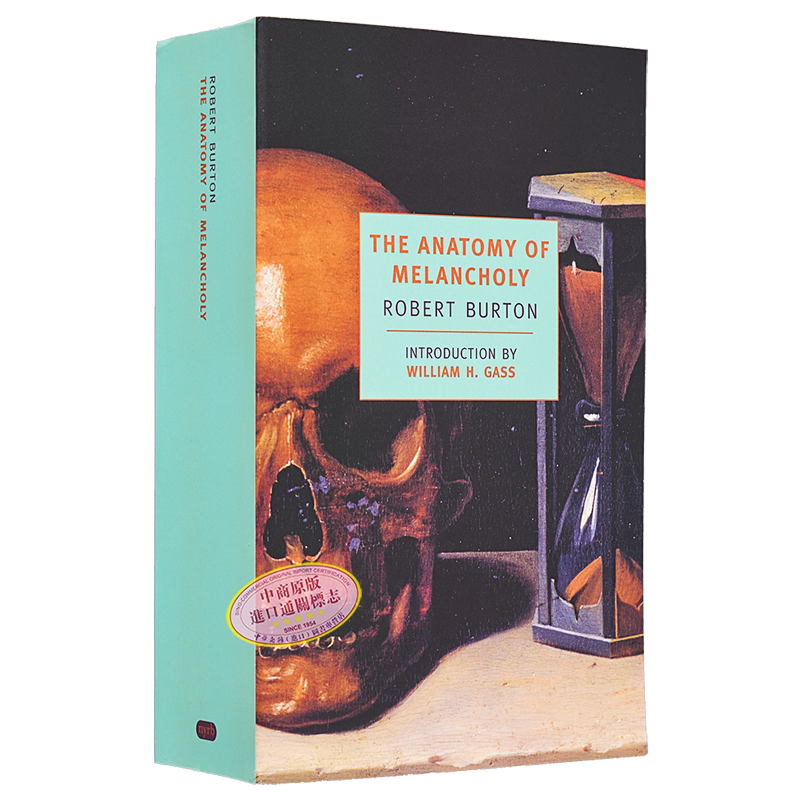 预售 NYRB 纽约书评系列 忧郁的解剖 罗伯特 伯顿 The Anatomy of Melancholy 英文原版 Robert Burton【中商原版】