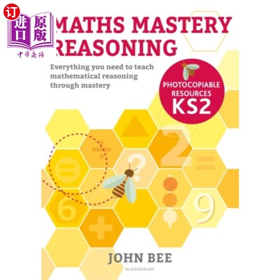 海外直订Maths Mastery Reasoning: Photocopiable Resources... 数学精通推理:影印资源KS2