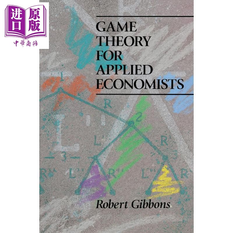 应用经济学家博弈论 抽象 Game Theory for Applied Economists 英文原版 Robert Gibbons 现代经济学 【中商原版】