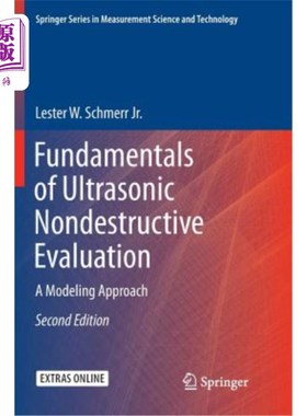 海外直订Fundamentals of Ultrasonic Nondestructive Evaluation: A Modeling Approach 超声无损评估基础:一种建模方法