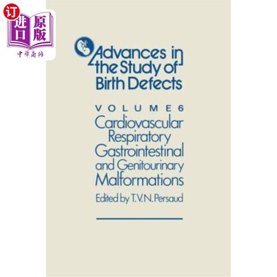 海外直订医药图书Cardiovascular, Respiratory, Gastrointestinal and Genitourinary Malformations 心血管、呼吸、胃肠和