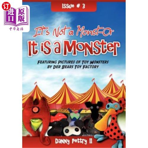 海外直订It's Not a Monst-Or - It is a Monster! 它不是怪物——它是怪物！