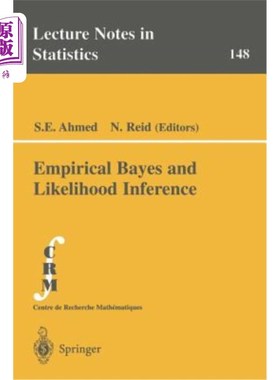 海外直订医药图书Empirical Bayes and Likelihood Inference 经验贝叶斯和似然推理