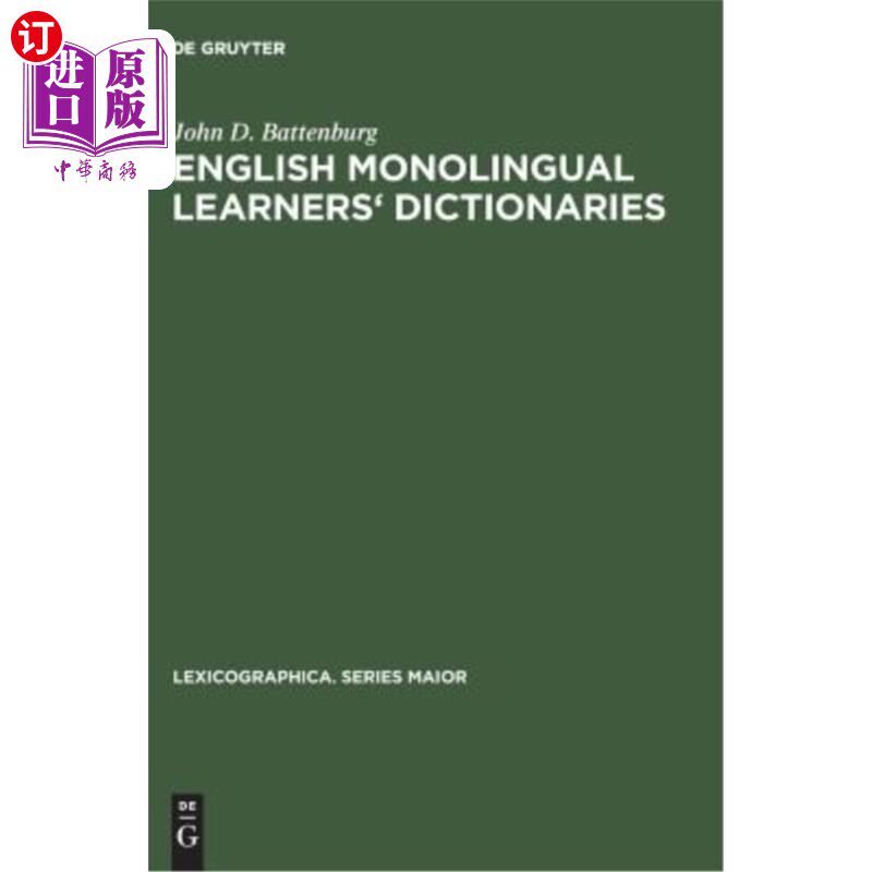 海外直订English monolingual learners' dictionaries 英语单语学习者词典
