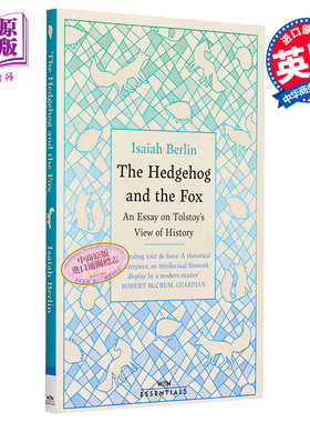 刺猬和狐狸 以赛亚柏林 The Hedgehog And The Fox 英文原版 Isaiah Berlin 人文 社会 哲学 【中商原版】