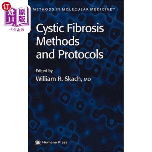 海外直订医药图书Cystic Fibrosis Methods and Protocols 囊性纤维化方法和方案