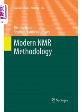海外直订Modern NMR Methodology 现代核磁共振方法