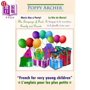 海外直订Marie The and Language 玛丽有个派对 玛丽夫人 Party fête Marie Family Food Friends Has