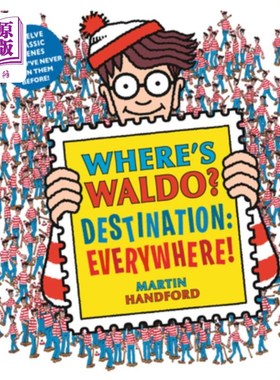 海外直订Where's Waldo? Destination: Everywhere!: 12 Classic Scenes as You've Never Seen  沃尔多在哪里?目的地:无处不