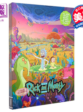 瑞克和莫蒂动画设定集2 普通版 The Art of Rick and Morty Volume 2 英文原版 Jeremy Gilfor 艺术设定集【中商原版】