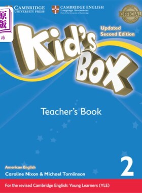 海外直订Kid's Box Level 2 Teacher's Book American English 儿童读物二级教师手册美国英语